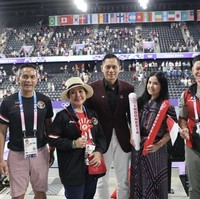 Momen tersebut turut mempertemukan AHY dan Titiek Soeharto. Mantan istri Prabowo, Menteri Pertahanan sekaligus presiden terpilih di Pilpres 2024, itu sempat befoto bersama AHY dan rombongan. (Foto: Instagram/@agusyudhoyono)