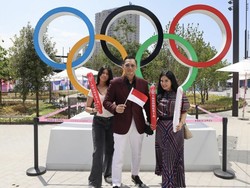 AHY dan Annisa Pohan Serasi di Olimpiade 2024, Tinggi Almira Bikin Salfok