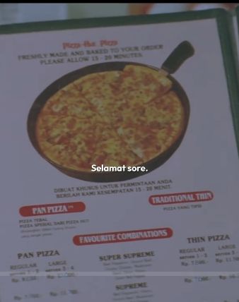 Harga Pizza di Tahun 80an Cuma Rp 7 Ribuan, Bikin Netizen Kaget
