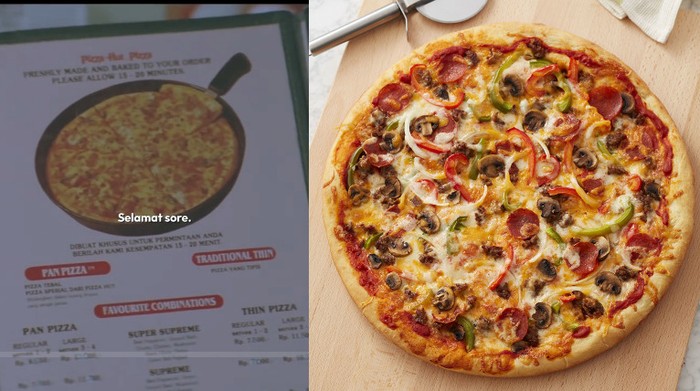 Harga Pizza di Tahun 80an Cuma Rp 7 Ribuan, Bikin Netizen Kaget