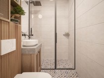 5 Ide Dekorasi buat Kamar Mandi yang Tak Punya Ventilasi Agar Terang