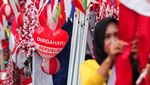 Intip Sentra Produksi Bendera Merah Putih yang Sibuk Jelang HUT RI