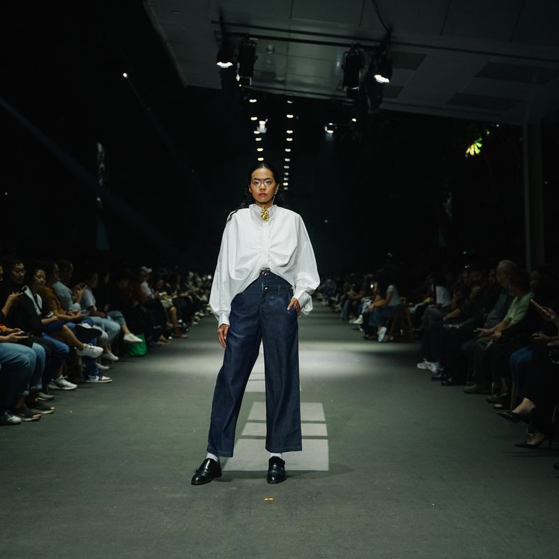 Koleksi Rinda Salmun di Jf3 Fashion Festival 2024, di Summarecon Mall Serpong [SMS]. Foto: Dok. JF3