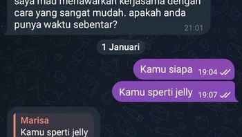 Penipunya pun nggak paham. Foto: X/mapuluh_