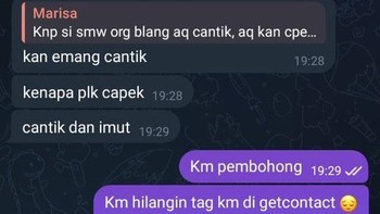 Serius aku, aku bukan pembohong, kata si tukang tipu. Foto: X/mapuluh_