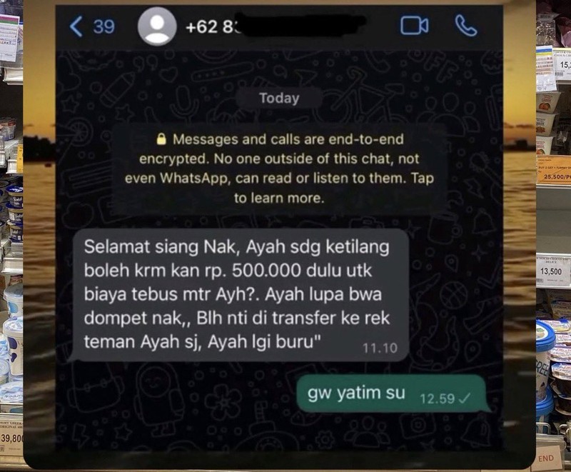 Sepintar-pintarnya seorang penipu, pasti ada hal yang membuat kedoknya terbongkar. Kayak yang berikut ini nih, detikers. Kasihan deh, lo!