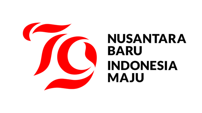 Logo HUT ke-79 RI 2024.