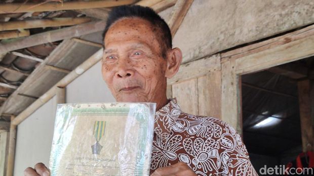 Mbah Sarno eks Militer Sukarela.