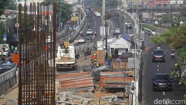 Progres Terkini Pembangunan LRT Velodrome-Manggarai