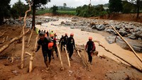 Jumlah korban jiwa akibat tanah longsor di Provinsi Kerala di India barat daya mencapai 177 orang. Selain itu, lebih dari 200 orang dilaporkan mengalami luka akibat bencana tersebut.  
