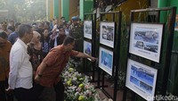 Heru Budi juga meninjau informasi sejumlah proyek yang akan dibangun di Jakarta. 