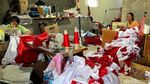 Momen Agustusan, Omzet Perajin Bendera di Mojokerto Ratusan Juta