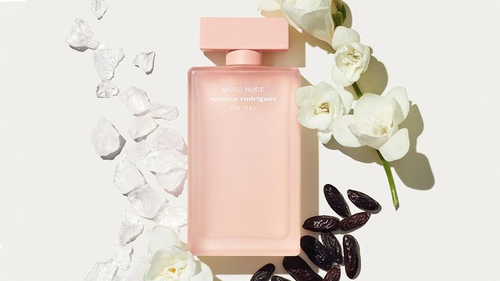 Narciso Rodriguez for her MUSC NUDE eau de parfum.