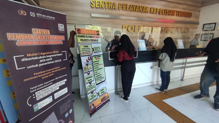 Pemohon SKCK di Sidoarjo dibebankan syarat sertakan BPJS