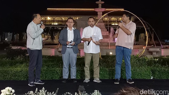 Jumpa pers Piala Presiden 2024 jelang laga Final di Puro Mangkunegaran, Kota Solo, Jumat (2/8/2024).