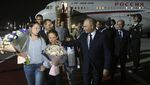Presiden Putin Sambut Napi Rusia yang Dibebaskan AS