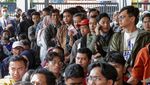 Ramainya Antrean Tebus SIM-STNK di Kejaksaan Sidoarjo