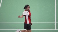 Kemenangan ini pun membawanya ke perempatfinal dan menjadi satu-satunya wakil dari Indonesia cabang olahraga bulutangkis yang mampu lolos ke babak selanjutnya.  