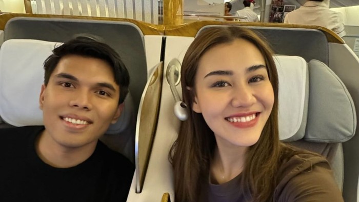 Thariq Halilintar dan Aaliyah Massaid