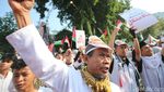 Aksi Solidaritas Bela Palestina di Depan Kedubes AS