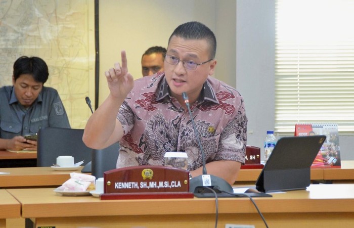 Anggota DPRD DKI Jakarta dari Fraksi PDI Perjuangan, Hardiyanto Kenneth
