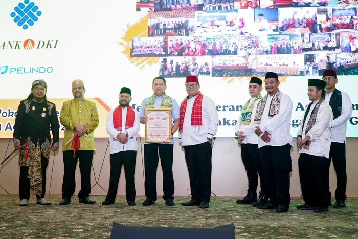Bamsoet Dapat Gelar Abang Betawi