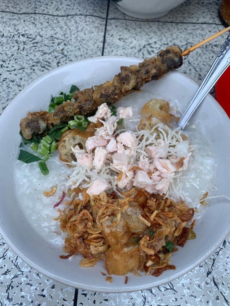 Bubur ayam buat makan malam