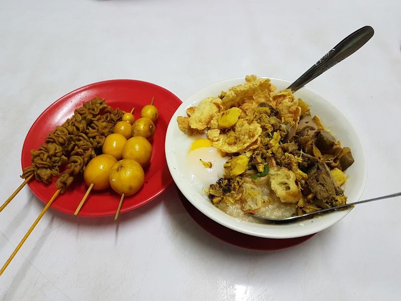 Bubur ayam buat makan malam