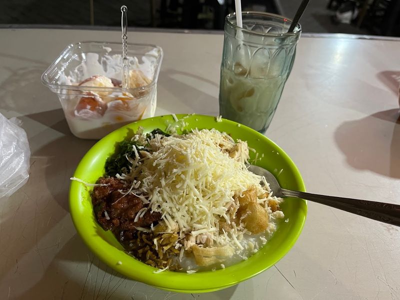 Bubur ayam buat makan malam