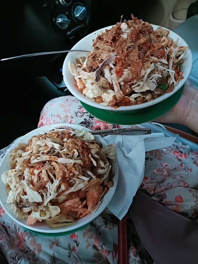 Bubur ayam buat makan malam