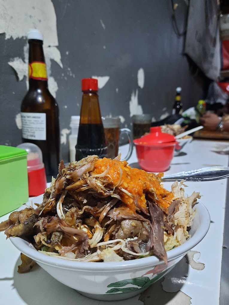 Bubur ayam buat makan malam