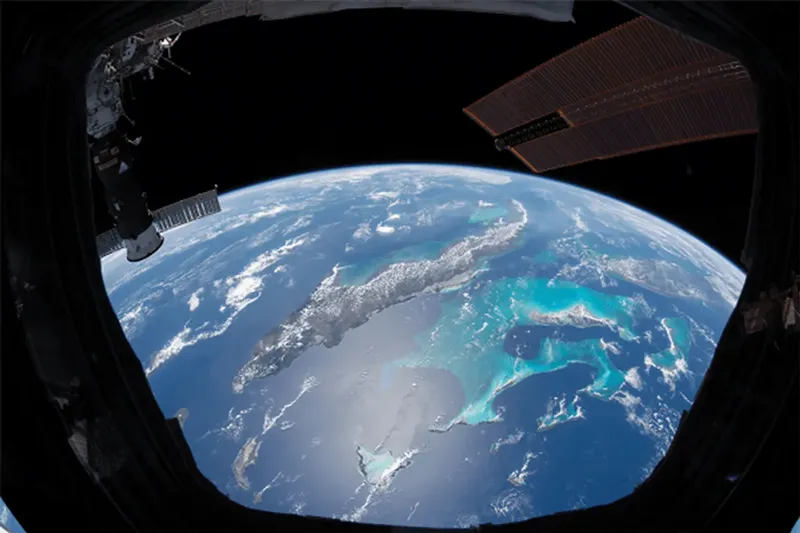 Gambar bintang langka dari ISS