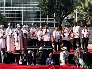 HNW Ikut Aksi Bela Palestina di Kedubes AS, Serukan Penghentian Genosida