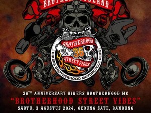 Ada HUT Bikers Broterhood MC, Jalan Diponegoro Ditutup Selama 2 Hari