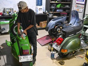 Konversi Motor Listrik Bidik 63.000 Unit, Alokasi Anggaran Rp 635 Miliar