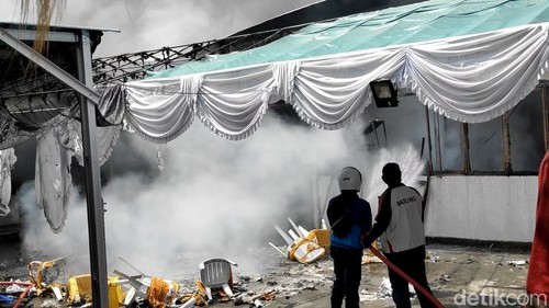 Kebakaran di panti asuhan di Badung, Sabtu (3/8/2024),