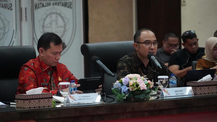 Kepala BPS Sumsel M Wahyu Yulianto