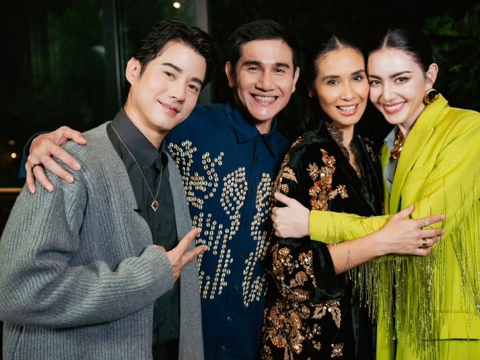Mario Maurer dan Davikah Hoorne di Jakarta Mario Maurer dan Davikah Hoorne di Gala Dinner Kang Mak from Pee Mak.