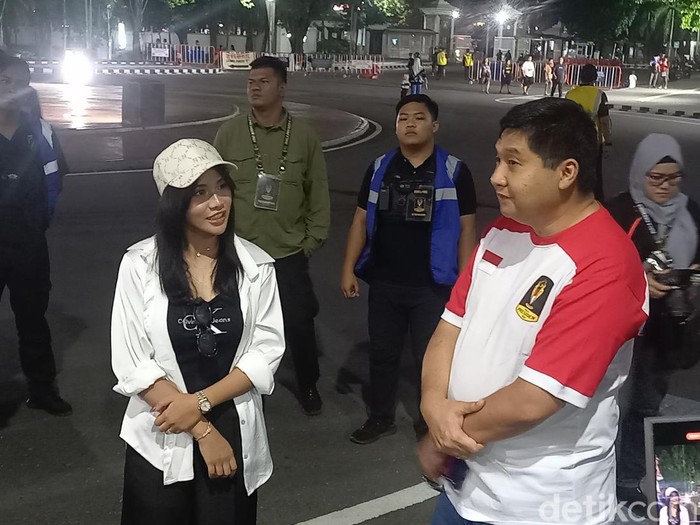 Ketua Steering Committee Piala Presiden 2024 Maruarar Sirait, saat ditemui di Stadion Manahan Solo, Sabtu (3/8/2024).