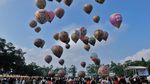 Potret Meriah Festival Balon di Wonosobo