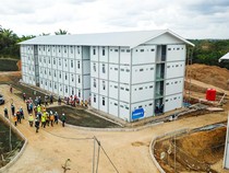 Top! Proyek WEGE KSO Hunian Modular TNI-IKN Pecahkan 2 Rekor MURI