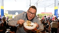 Juri dari Iron Chef America, Masaharu Morimoto, memiliki restoran bernama Iron Chef America yang ikonik dengan dirinya. Sayangnya restoran ini hanya bertahan singkat. Foto: Daily Meal