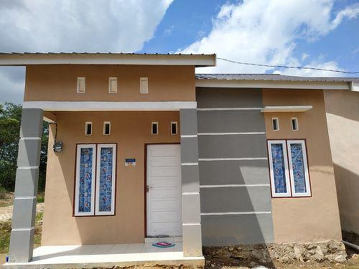Penampakan rumah di Rizky Balangan Residence tahap 2.