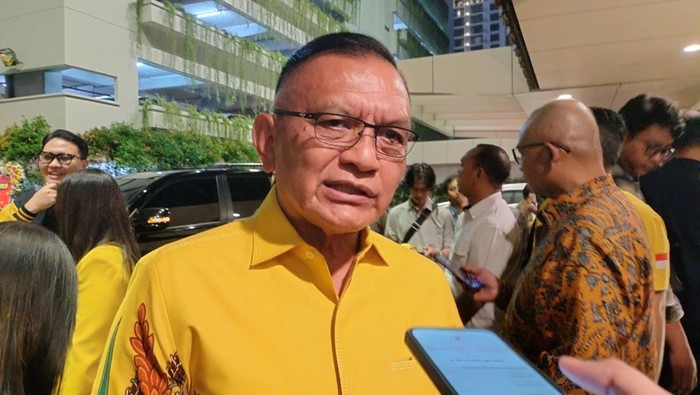 Sekretaris Jenderal Partai Golkar Lodewijk Freidrich Paulus (Astrid/detikcom)
