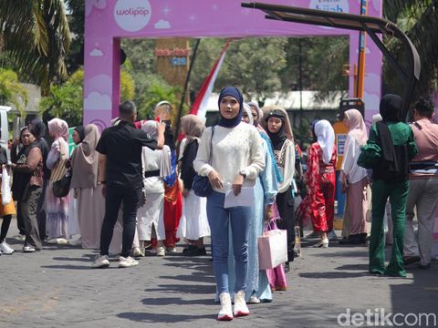 Suasana Audisi Emeron Hijab Hunt 2024 di Solo