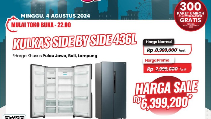 Transmart Full Day Sale-Kulkas
