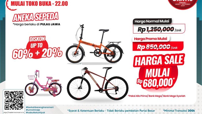 Transmart Full Day Sale- Sepeda