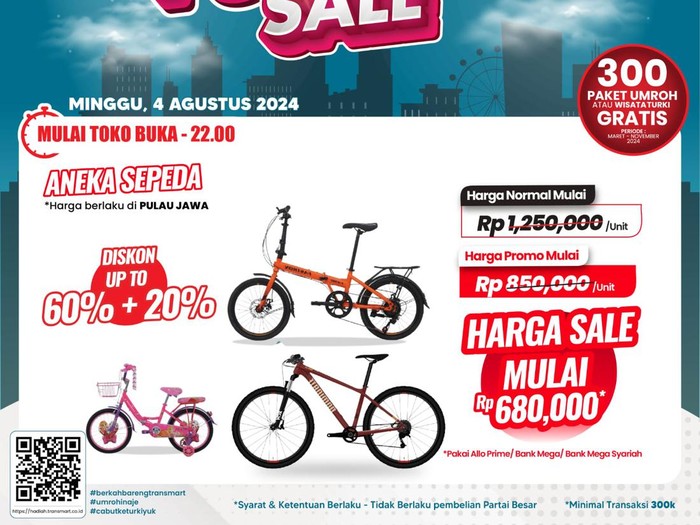 Transmart Full Day Sale- Sepeda