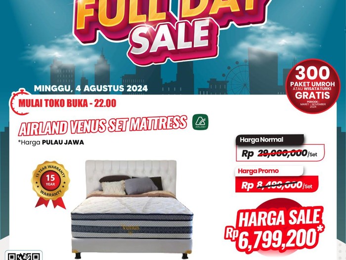 Transmart Full Day Sale-Tempat Tidur