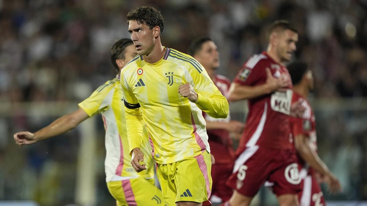 Juventus vs Brest di laga uji coba. (Foto: Getty Images/Danilo Di Giovanni)